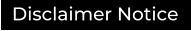 Disclaimer Notice