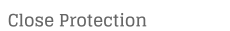 Close Protection